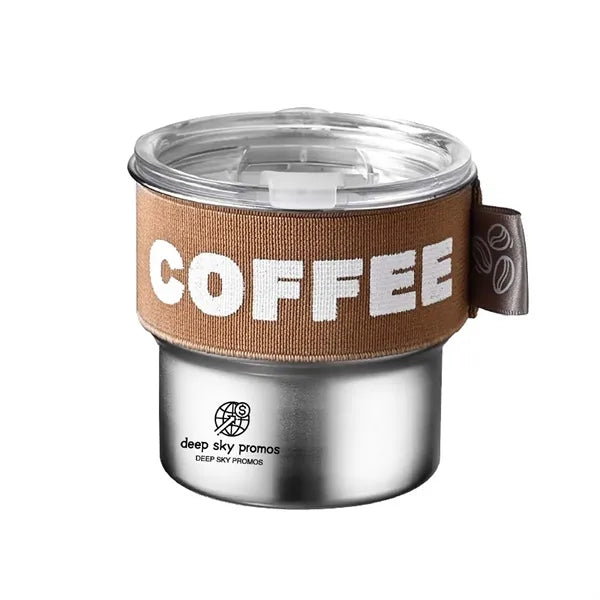 Stainless steel coffee cup