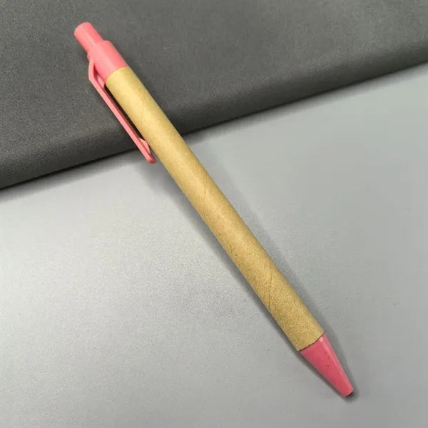 Eco Paper Wheat Straw Ballpoint Pen