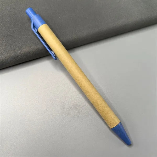 Eco Paper Wheat Straw Ballpoint Pen