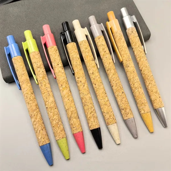 Eco-Friendly Wheat Straw Cork Pen