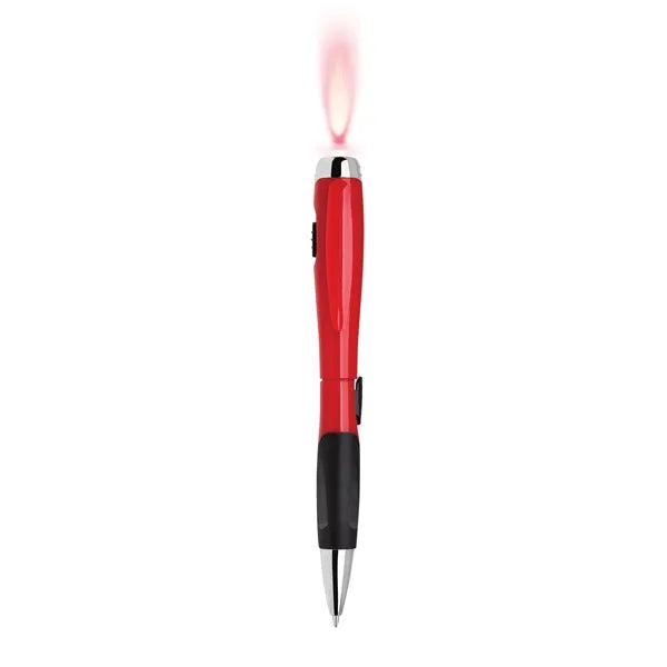 Delight-44 Retractable Flashlight Pen