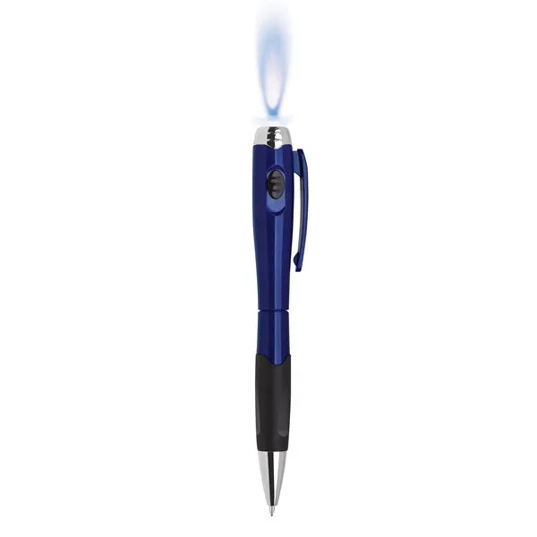 Delight-44 Retractable Flashlight Pen
