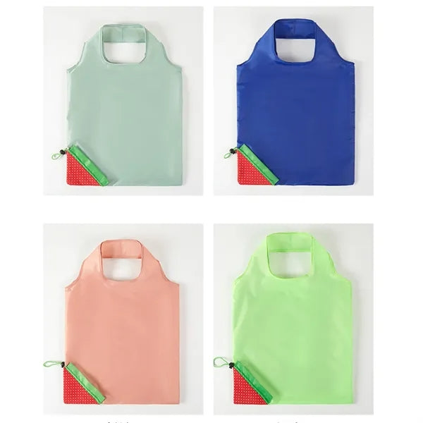 Strawberry-Shaped Foldable Shopping Bag