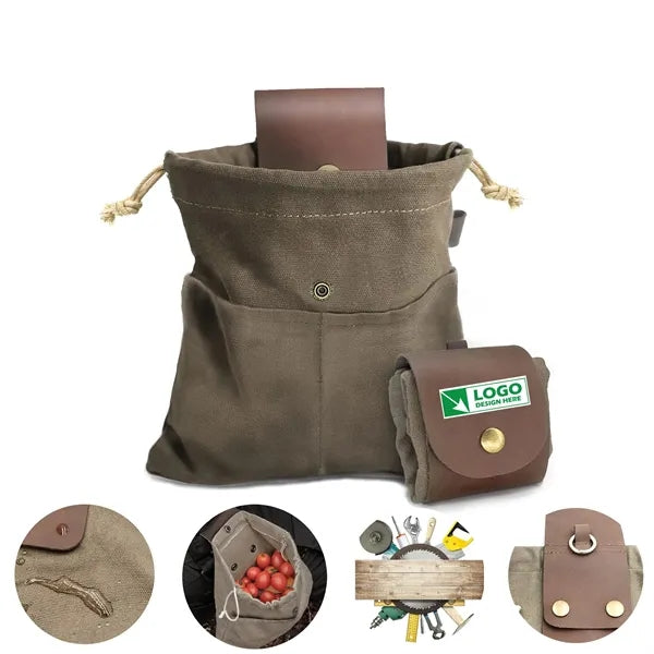 Water Resistant Leather Folding Bag