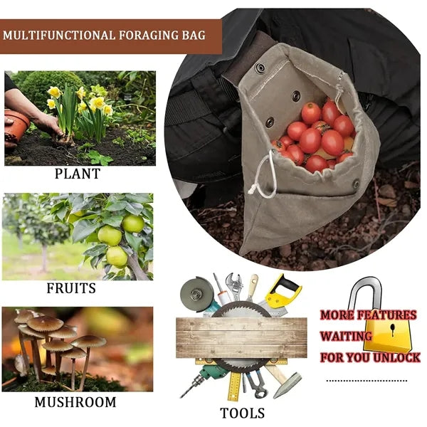 Water Resistant Leather Folding Bag
