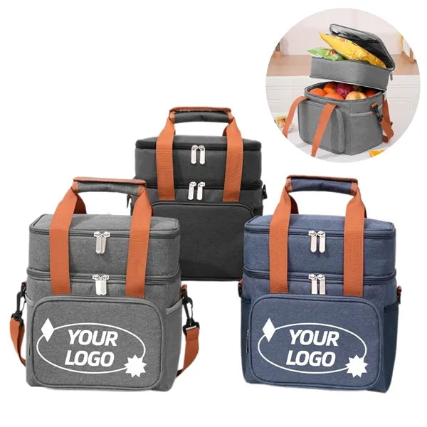 Insulated Lunch Bag with Shoulder Strap