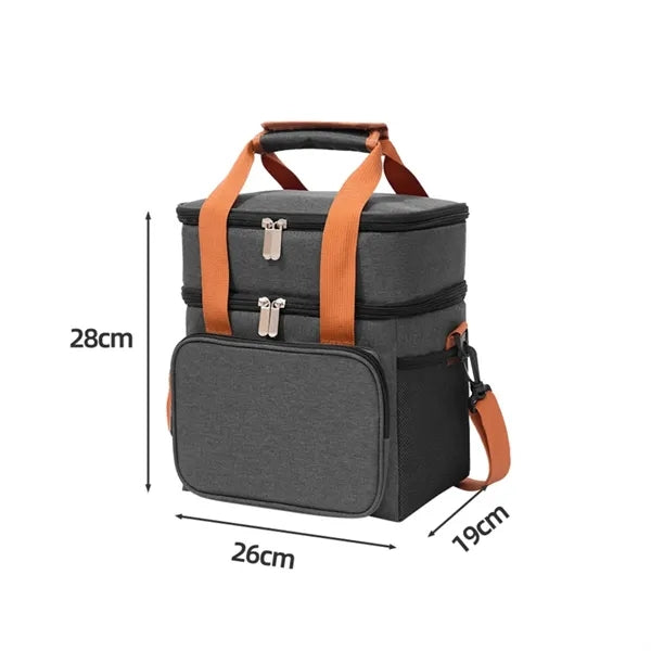 Insulated Lunch Bag with Shoulder Strap