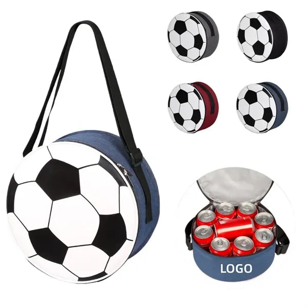 Soccer Match Insulated Cooler Tote Bag