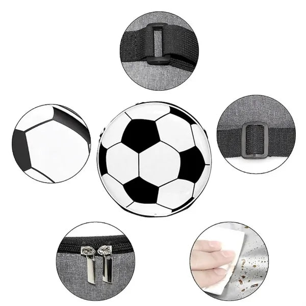 Soccer Match Insulated Cooler Tote Bag
