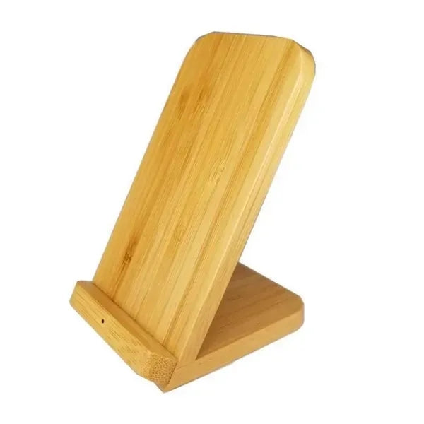 Bamboo Wireless Phone Stand