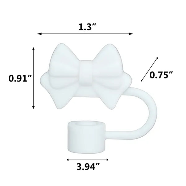 Bows-shaped Straw Cap