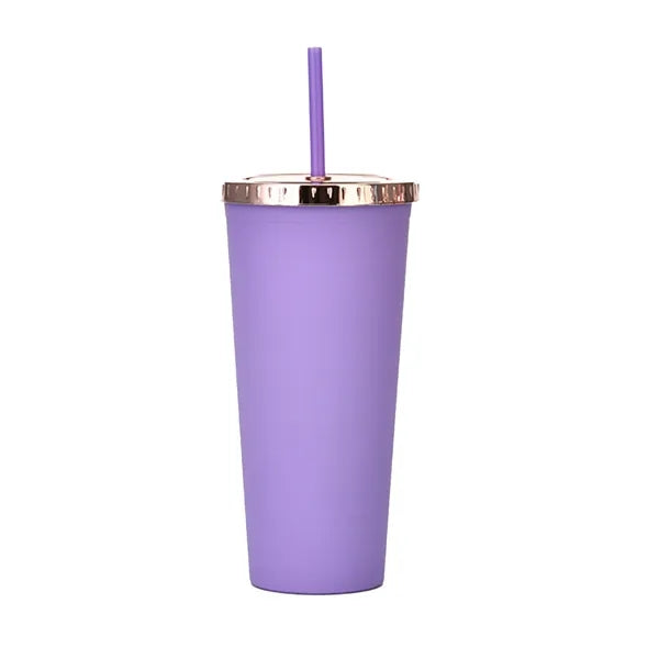 Double Straw Tumbler