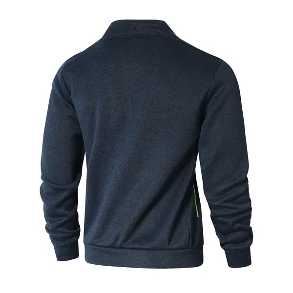 Logo Full-Zip Fleece Jacket for Men