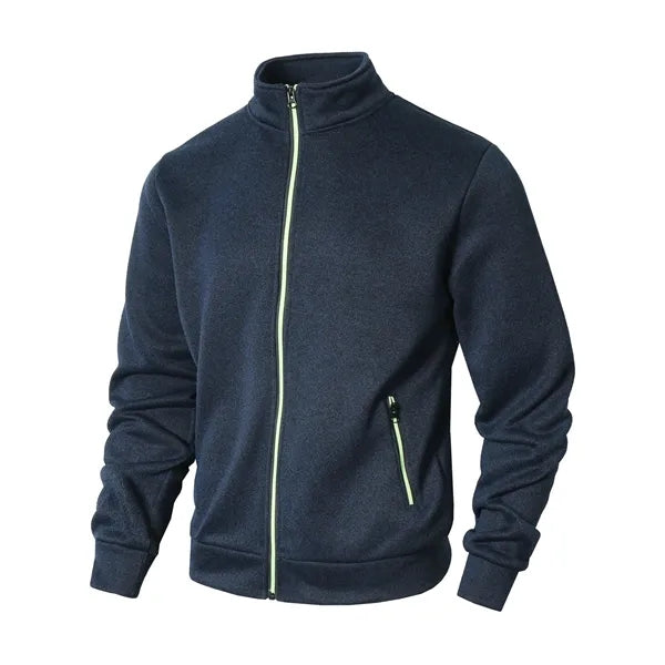 Logo Full-Zip Fleece Jacket for Men