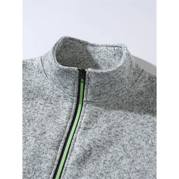 Logo Full-Zip Fleece Jacket for Men