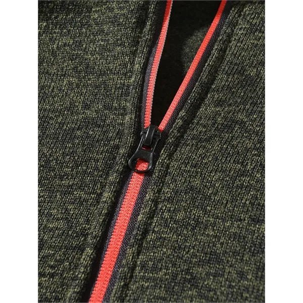 Logo Full-Zip Fleece Jacket for Men
