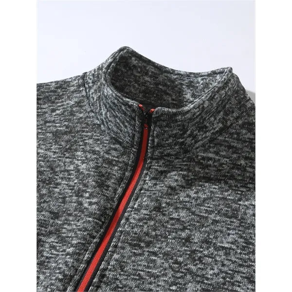 Logo Full-Zip Fleece Jacket for Men