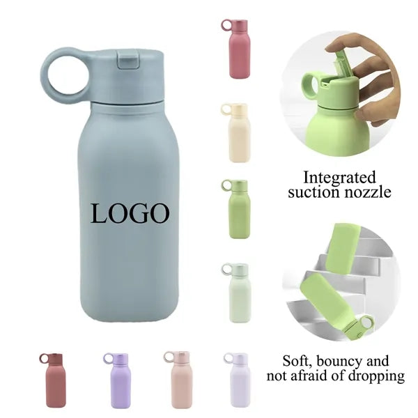 16oz Silicone Straw Cup