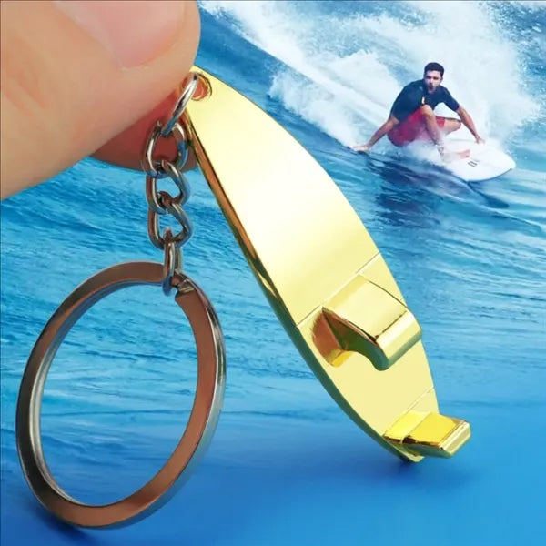 Surfboard Beer Bottle Opener Pendant