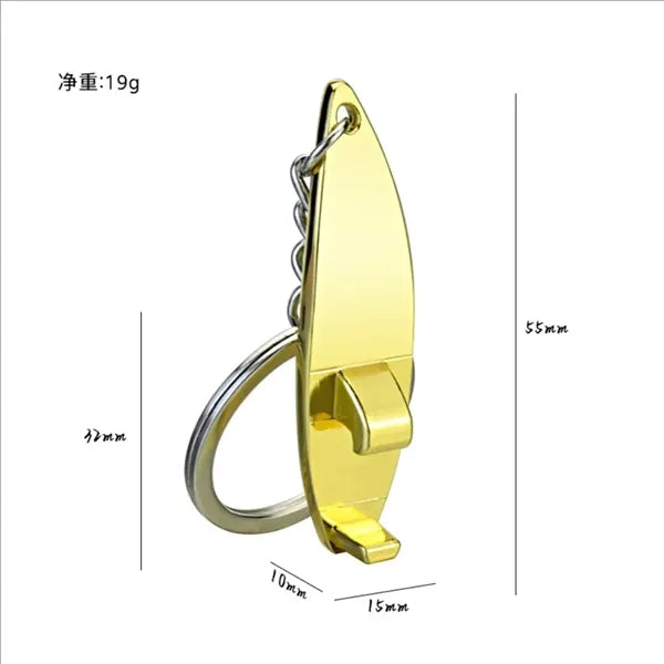 Surfboard Beer Bottle Opener Pendant
