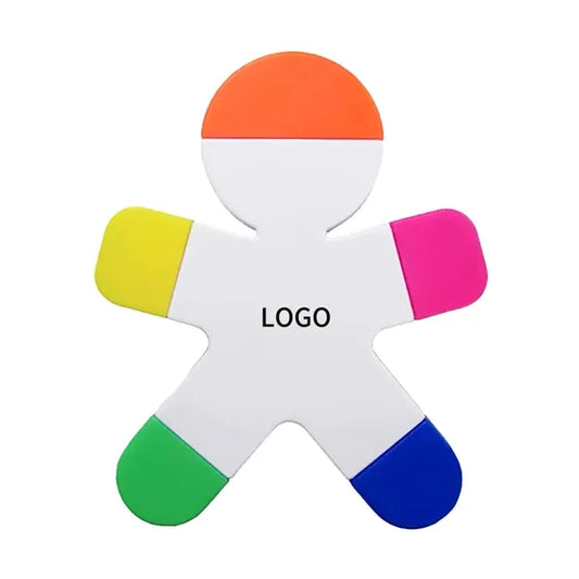 Five-Color Human-Shaped Highlighter