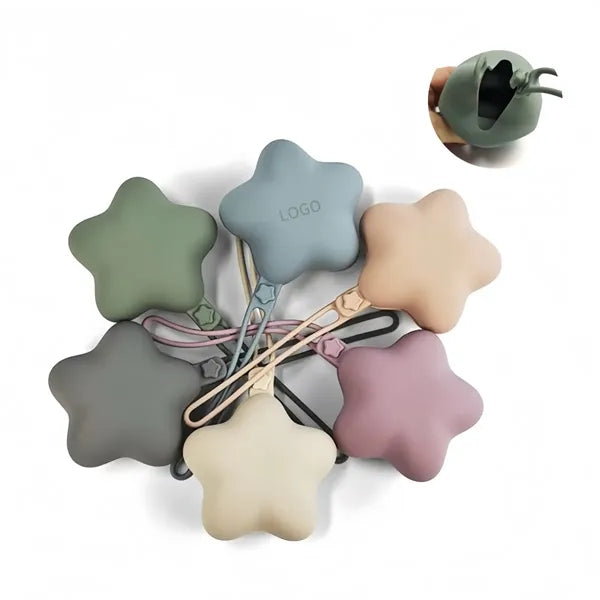 Portable Silicone Star-shaped Pacifier Storage Case