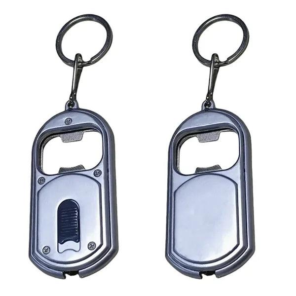 Bottle Opener Key Chain With Led Light