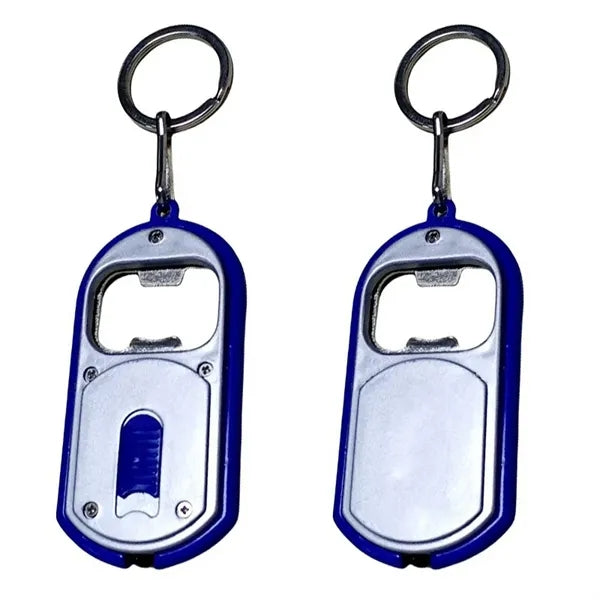 Bottle Opener Key Chain With Led Light
