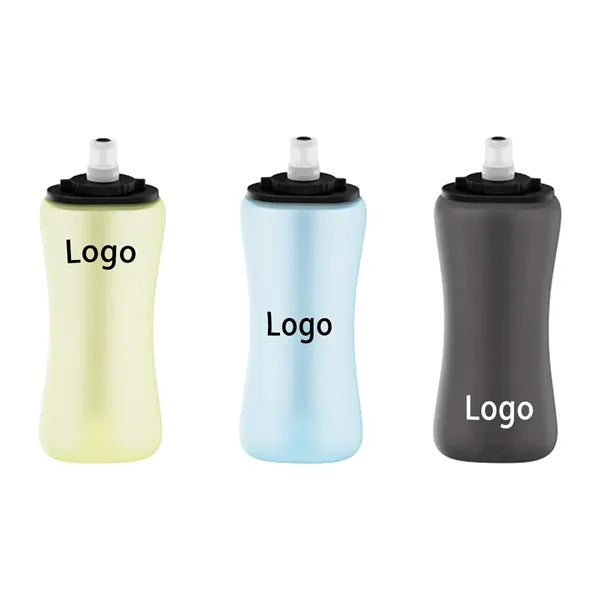 12oz Compact Portable Collapsible Silicone Water Bottle