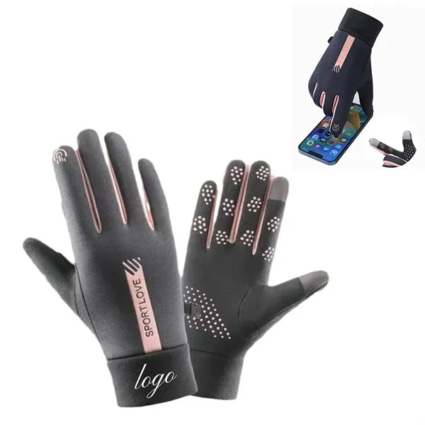 Winter Outdoor Sports Fleece Lined Cycling Gloves