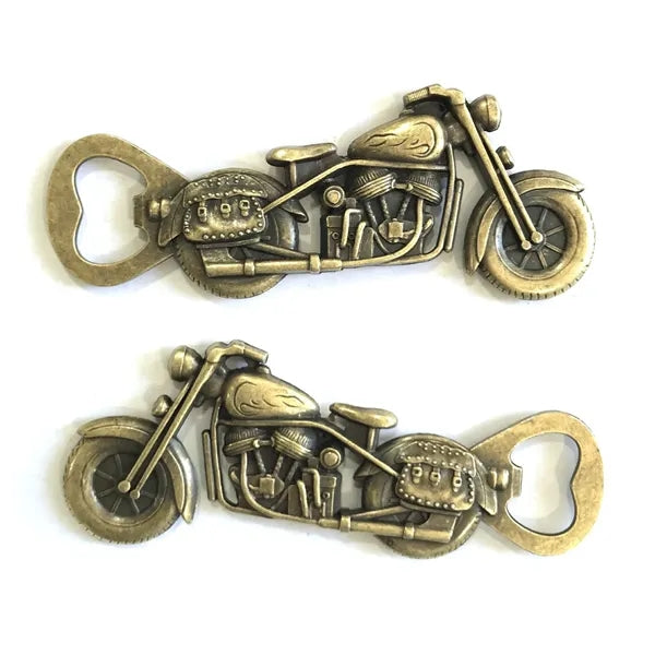 Antique Vintage Motorcycle Beer Bottle Opener