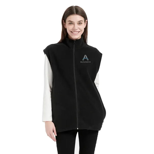 Ladies Basic Polar Fleece Vest