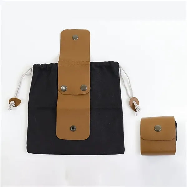 Canvas Outdoor Foraging Bag With Belt Clip