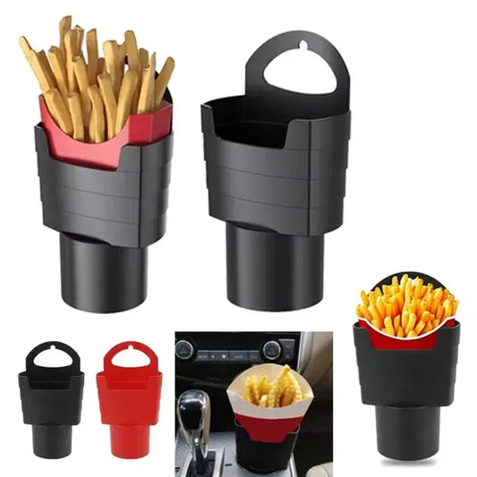 Vehicle Car Snack Food Chips French Fry Cup Holder