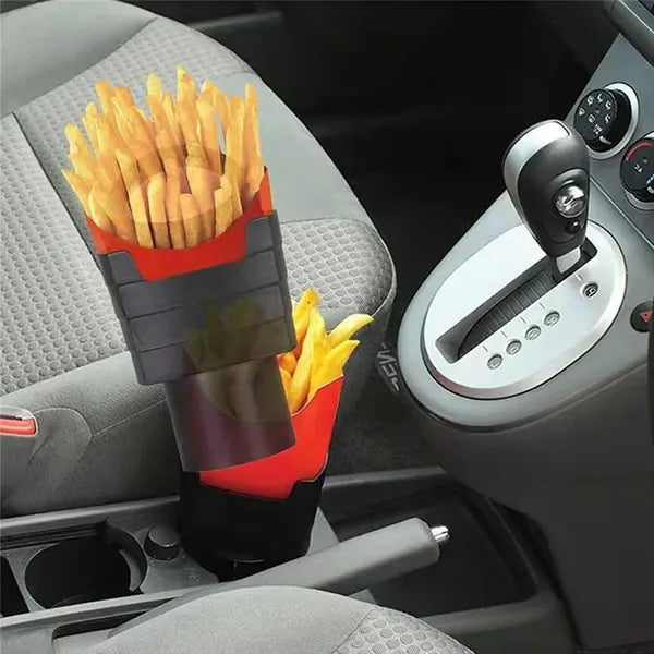 Vehicle Car Snack Food Chips French Fry Cup Holder