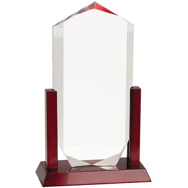 11" Clear Royal Crown Acrylic Award