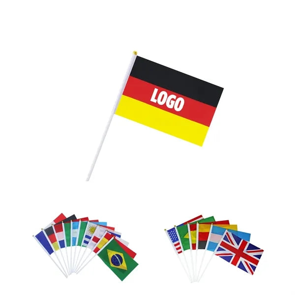 World cup Hand Advertising Flag