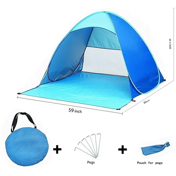Automatic Pop Up Portable Beach Tent