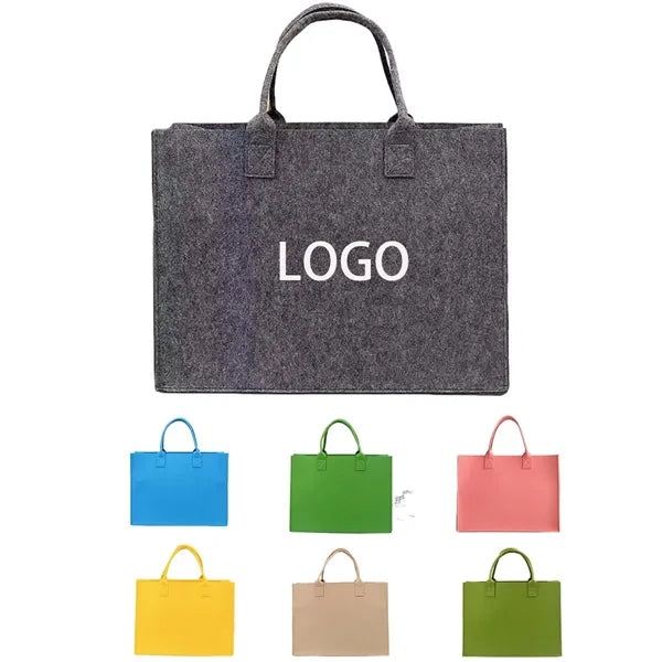 Felt tote bag