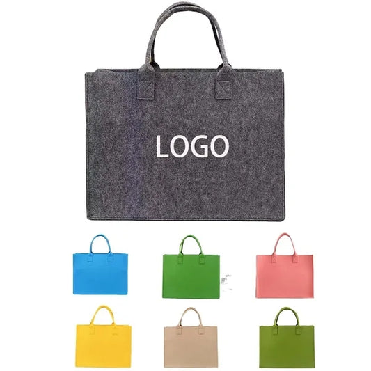 Felt tote bag