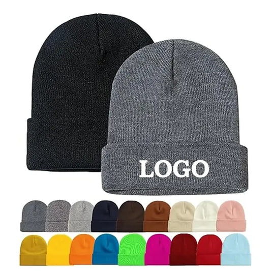 Unisex Beanie Hats Winter Cuffed Caps