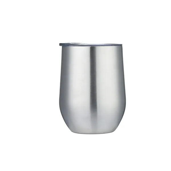 Vineyard-I 12 Oz Stemless Wine Glass Tumbler (Double Walled)