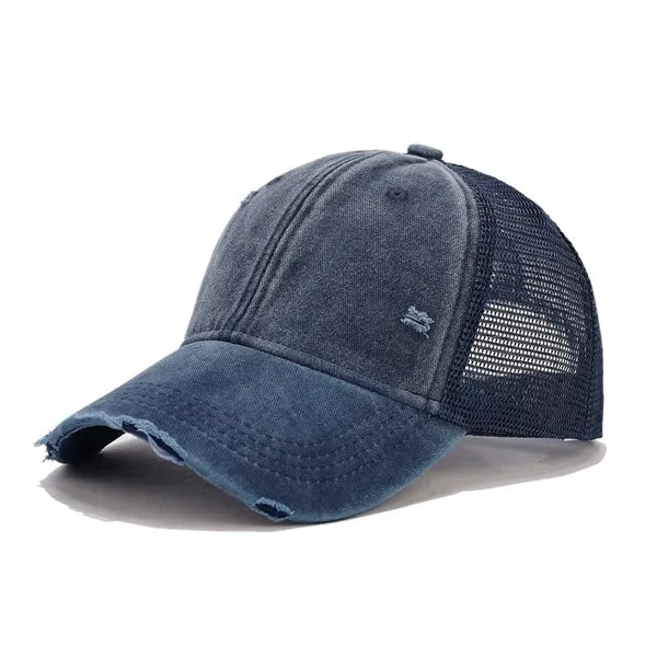 Distressed Mesh - Back Adjustable Baseball Cap