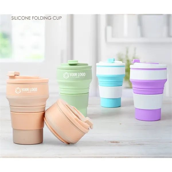 Silicone Folding Cup,500 ML/16.9 oz