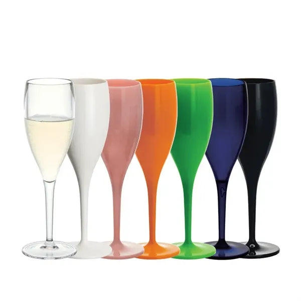 Acrylic Plastic Champagne Flute Glass