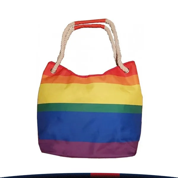 Chaky Striped Tote Bag