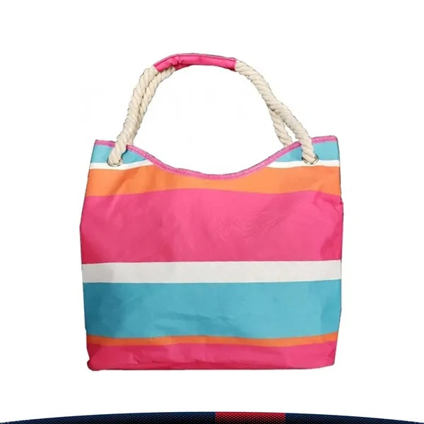 Chaky Striped Tote Bag