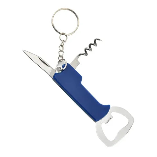 Multifunctional Bottle Opener Keychain
