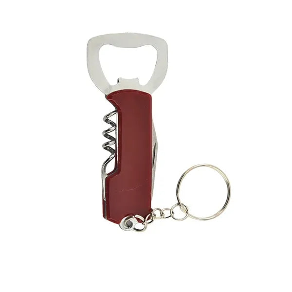 Multifunctional Bottle Opener Keychain