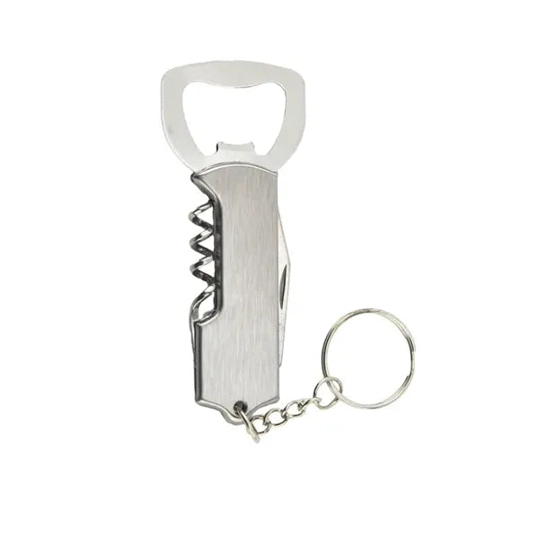 Multifunctional Bottle Opener Keychain